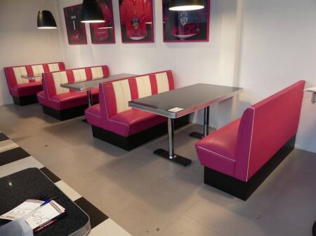 Diner-Möbel Sitzbänke