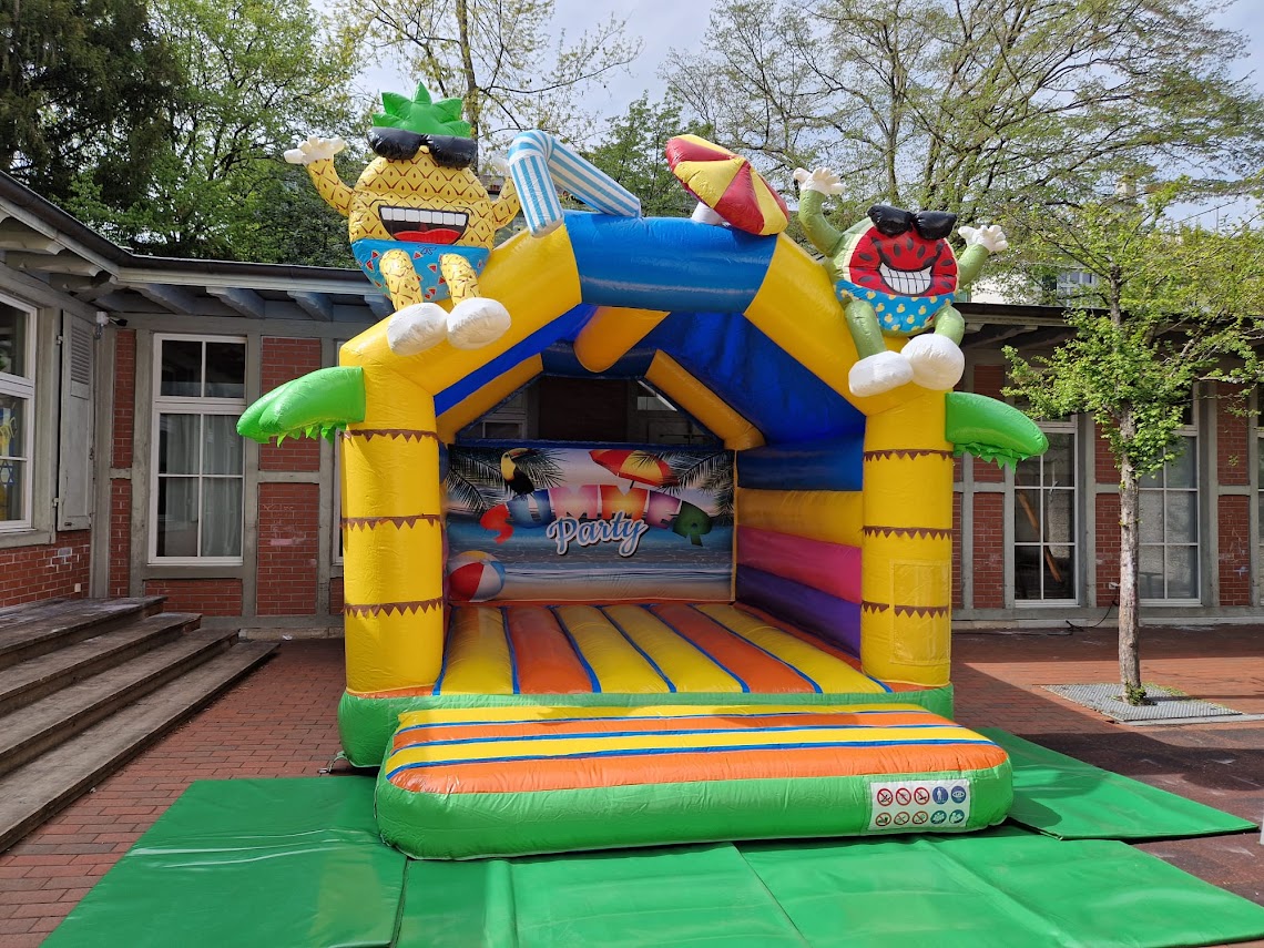 5 Meter Hüpfburg Summer