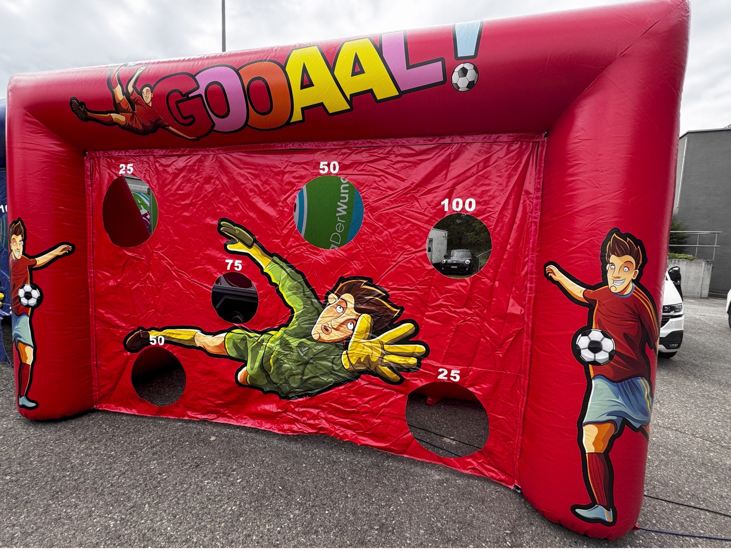 Torwand aufblasbar XXL Goal – Bild 6