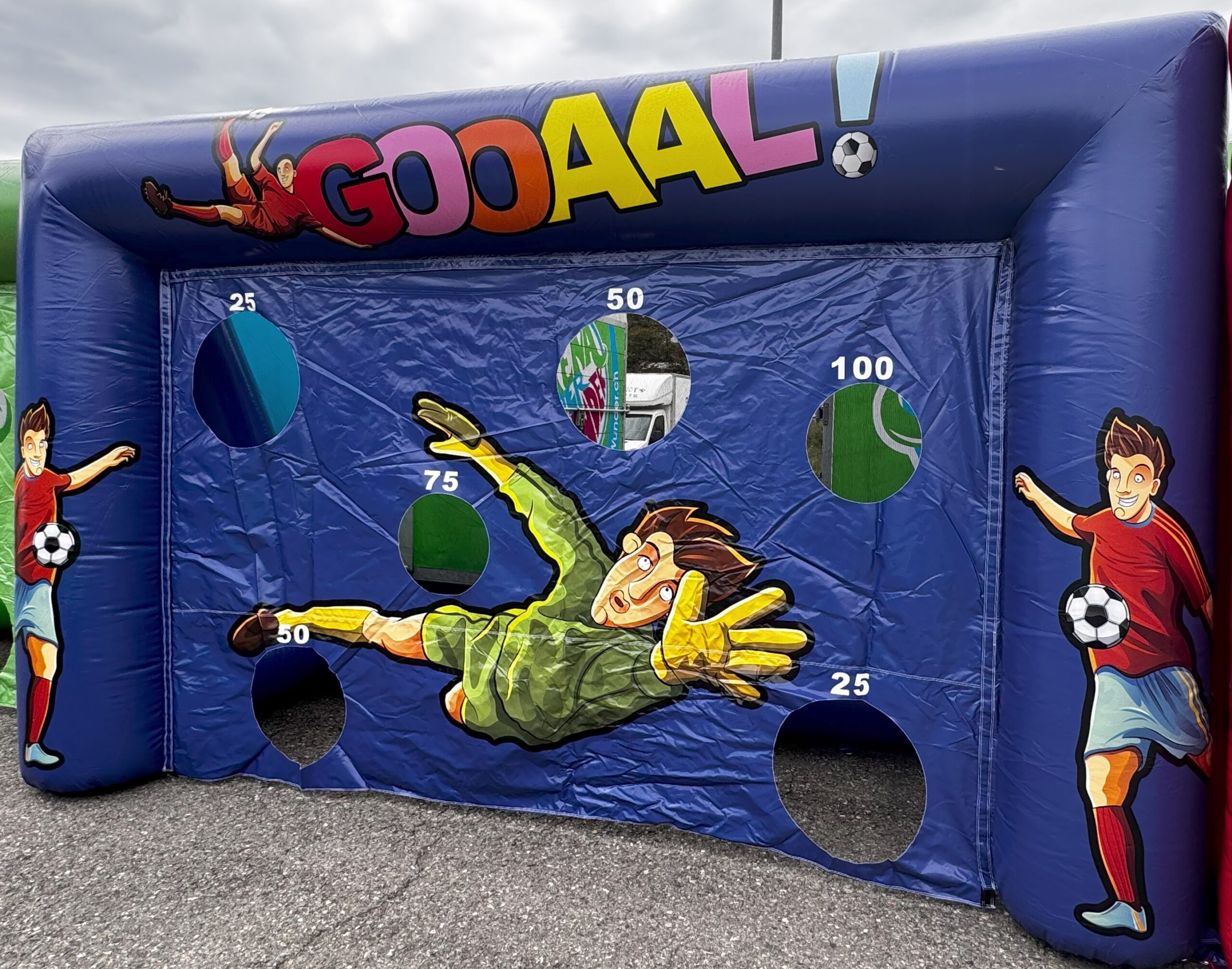 Torwand aufblasbar XXL Goal – Bild 5