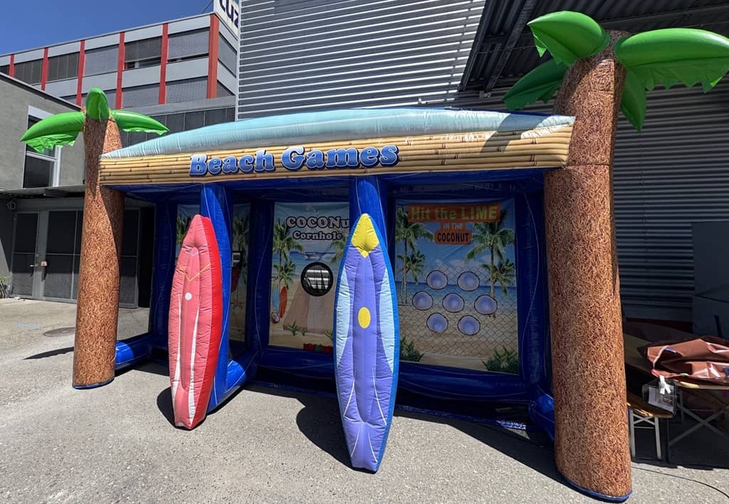 Hawaii Spiele Station aufblasbar – Bild 7