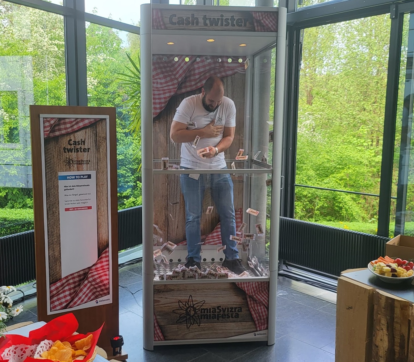 Win(d)box, Dollardusche