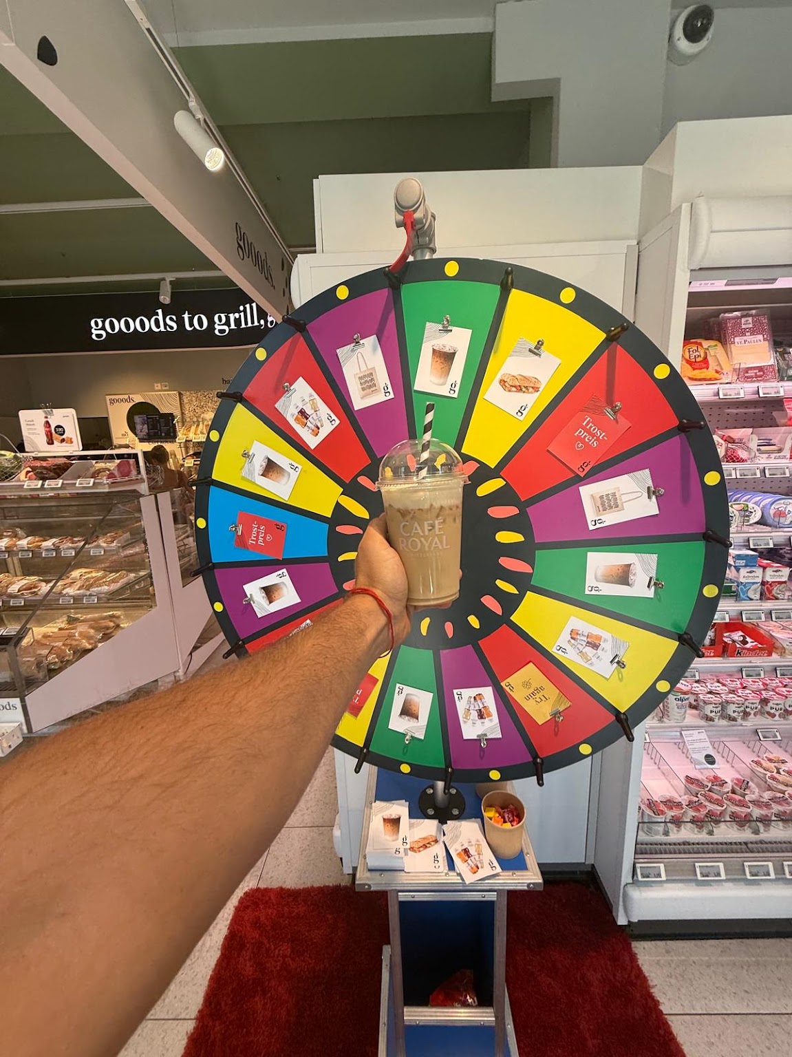 Glücksrad Deluxe 100cm – Bild 3