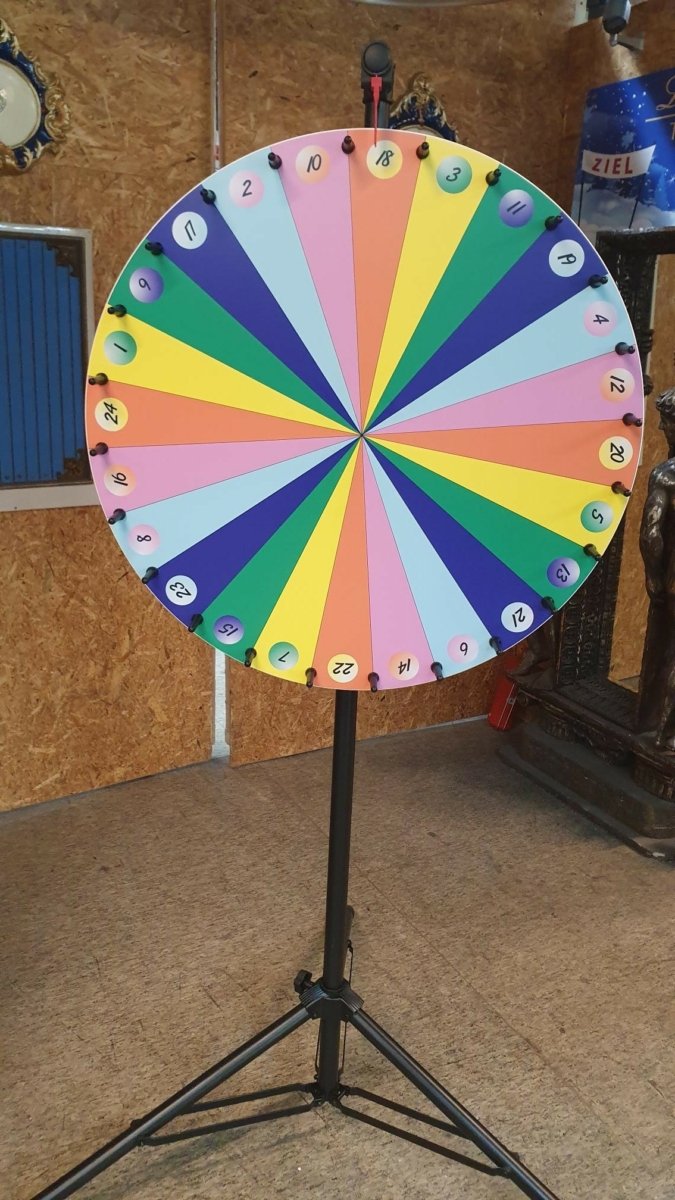 Glücksrad Regenbogen 90 cm – Bild 2