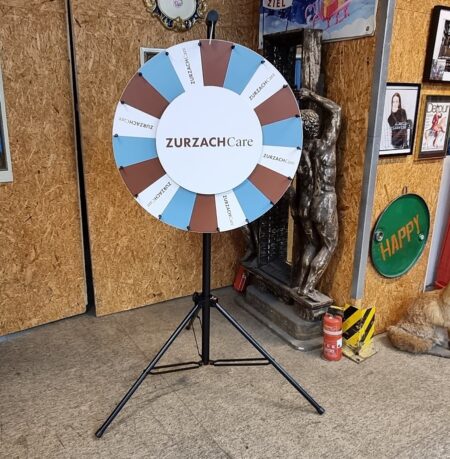 Glücksrad Exklusiv mit Branding