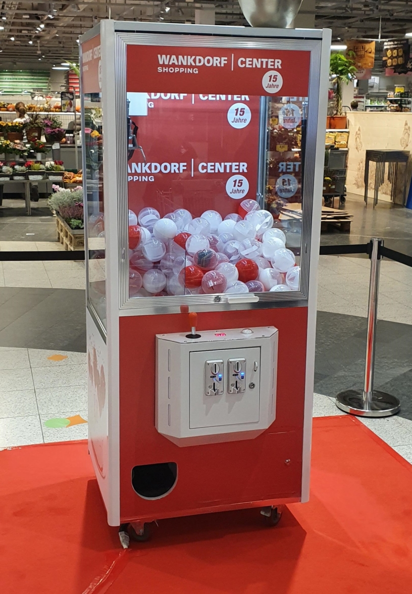Greifautomat mieten Arena der Wunder AG