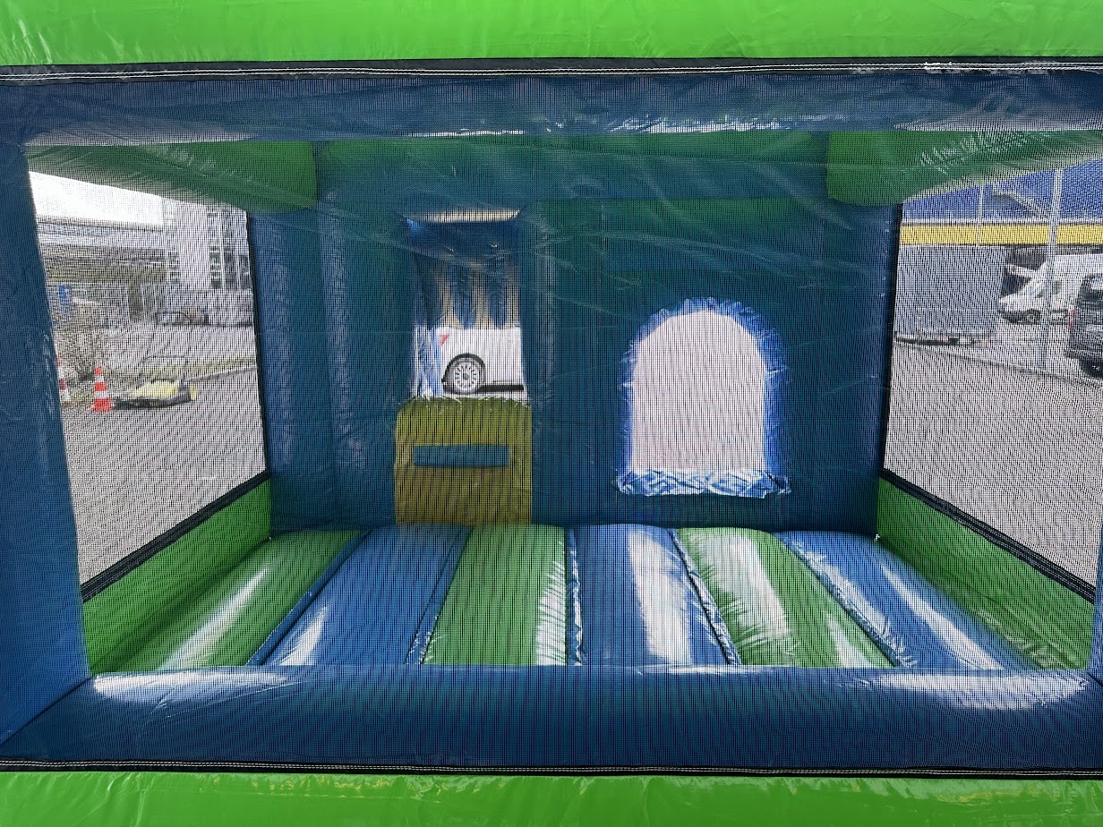 Hüpfburg Midi Frosch – Bild 2