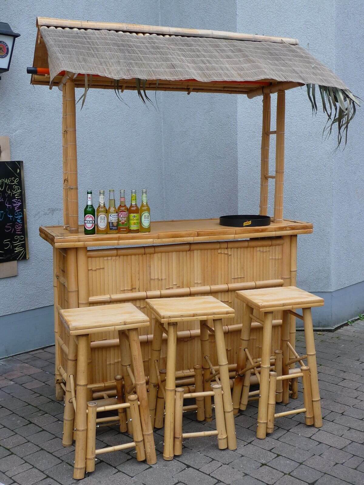 Dekoration Hawai Bambus Bar mieten Arena der Wunder AG
