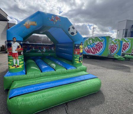 5 Meter Hüpfburg Fussball