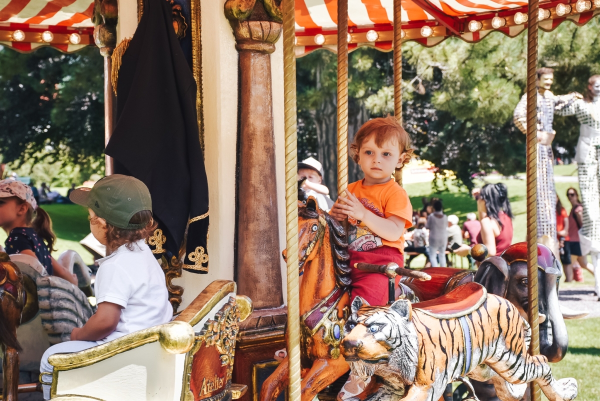 Kinderkarussell Circus Carousel – Bild 5