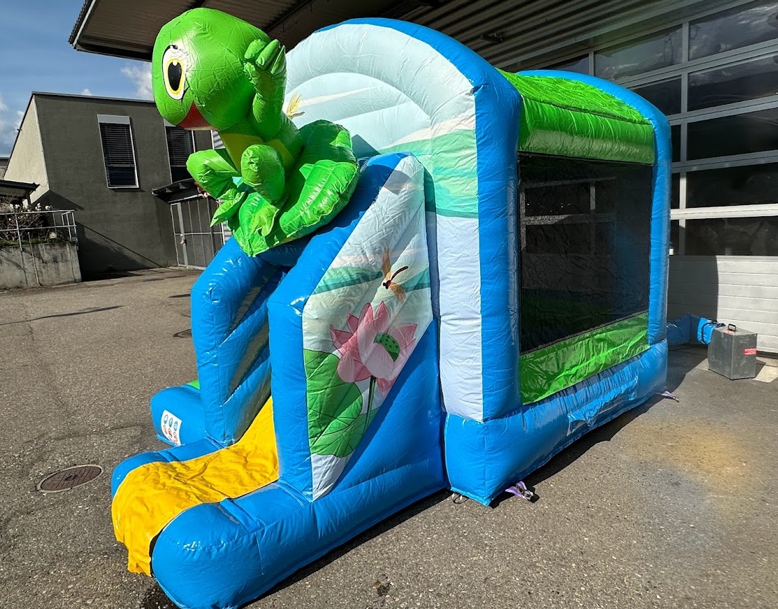 Hüpfburg Midi Frosch – Bild 4