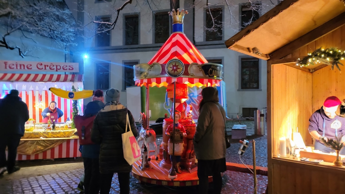 Kinderkarussell Merlins Dampf