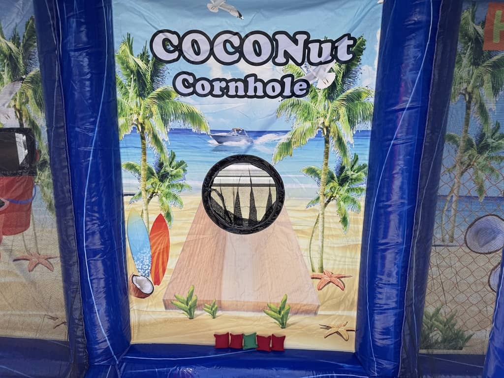 Hawaii Spiele Station aufblasbar – Bild 6