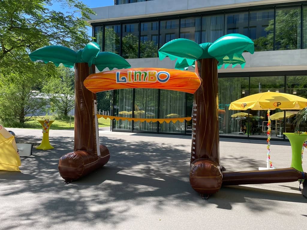 Limbo Tanz aufblasbar – Bild 2