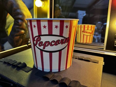 Popcornbecher Retro Mittel 85 Gramm