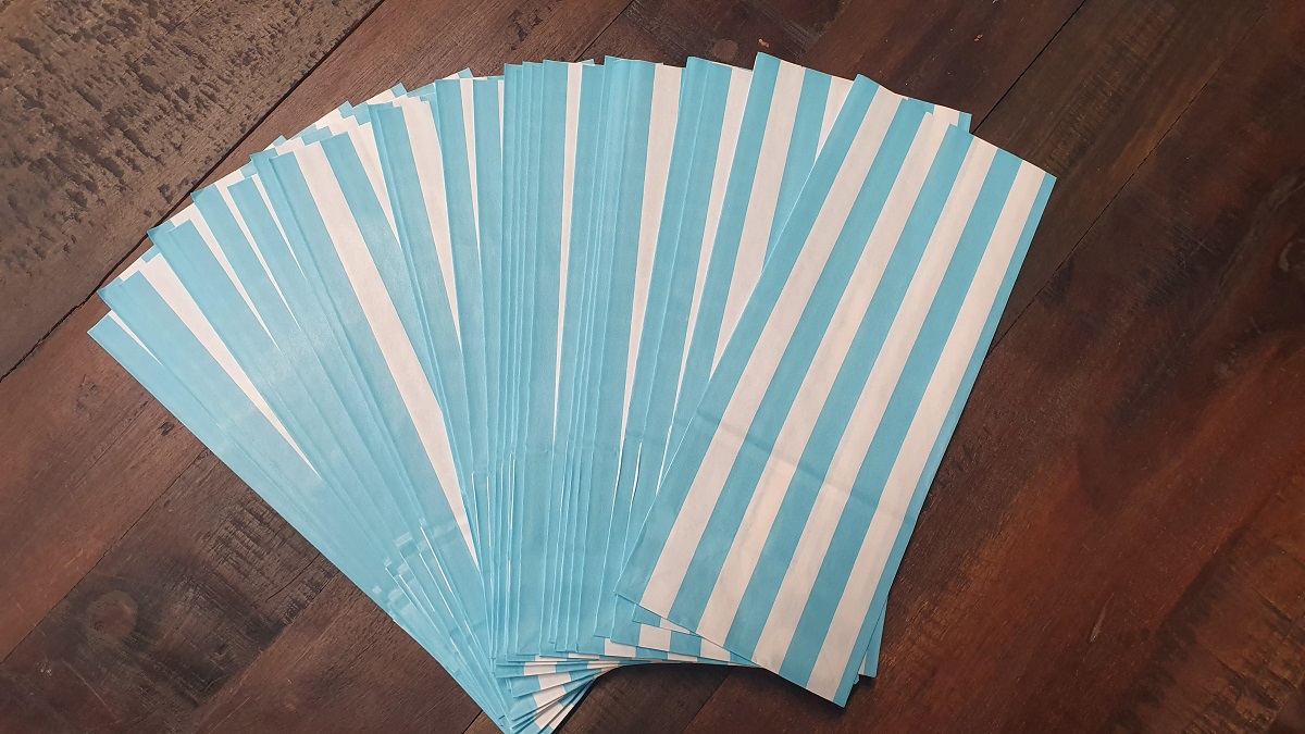 Popcorntüten gestreift 100 Stück – Bild 11