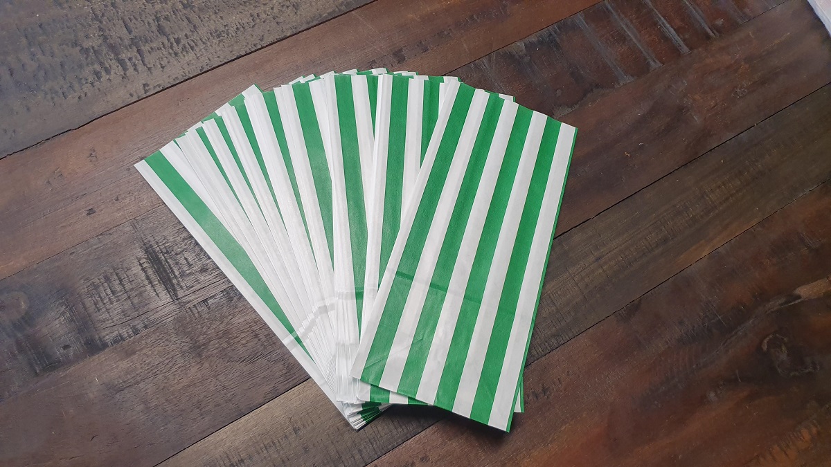 Popcorntüten gestreift 100 Stück – Bild 9