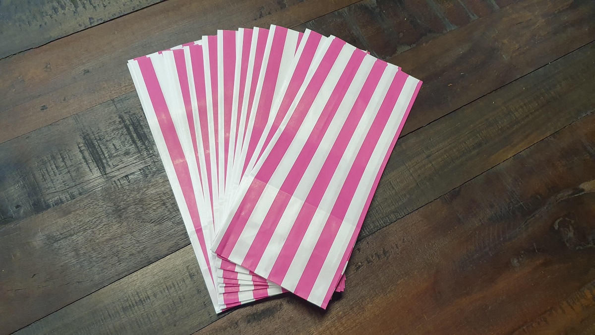 Popcorntüten gestreift 100 Stück – Bild 7