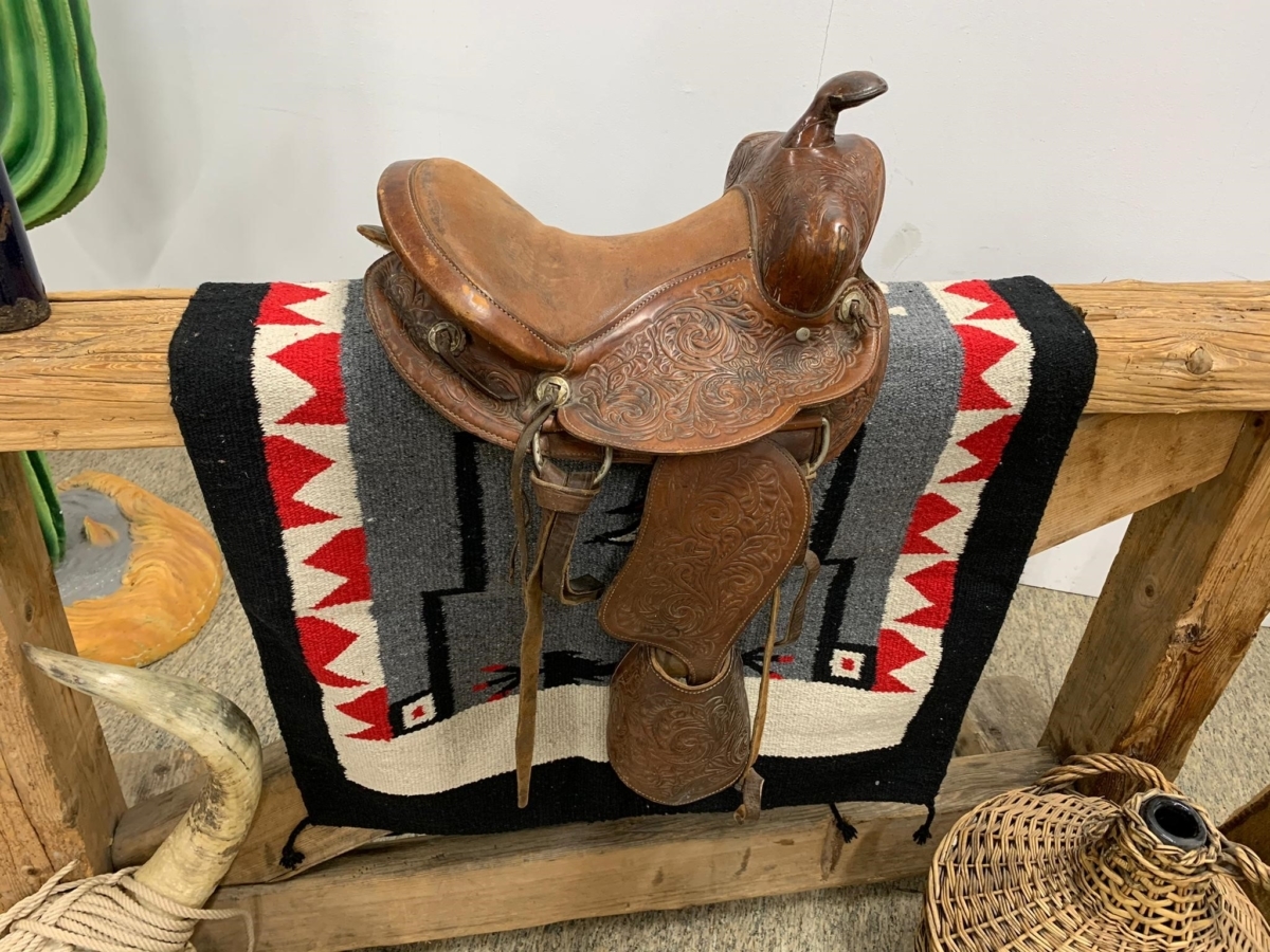 western Pferdesattel Leder meiten